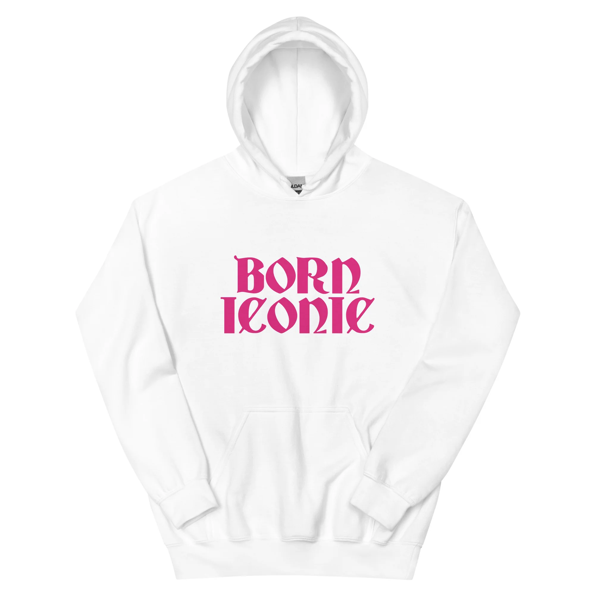 Born Iconic Hoodie - White